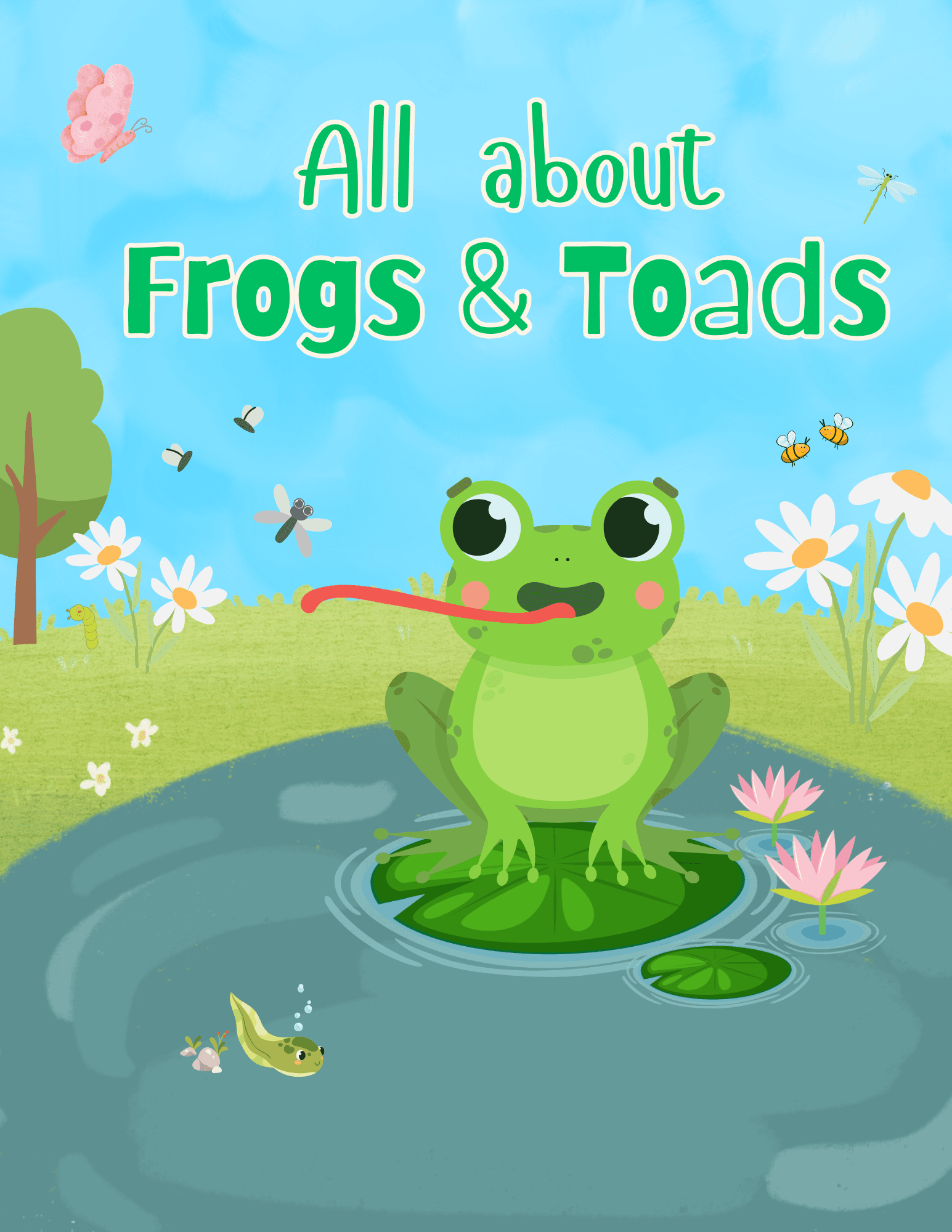 All About Frog Unit Study Cover Page