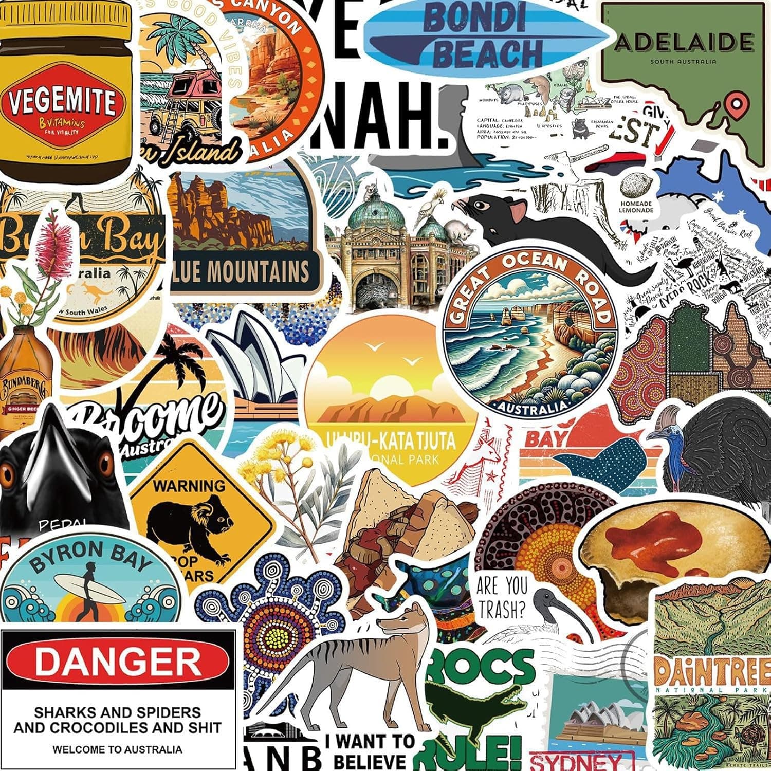Australian stickers